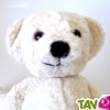 Nounours �cru 30 cm coton biologique