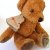 Nounours brun 30 cm coton biologique