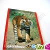 Bloc A5 quadrill� en papier recycl� Greenpeace