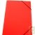 Chemise recycl�e �lastique Rouge