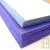 Enveloppes recycl�es rustiques bleues + cartes blanches  x20