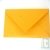 Enveloppes recycl�es rustiques jaune +cartes jaunes x20