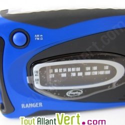 Radio Freeplay AM FM Freeranger � manivelle et � �nergie solaire