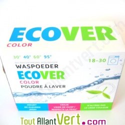 Poudre � laver Ecover 1,2 kg couleurs