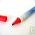 Marqueur permanent rouge biseaut�