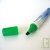 Marqueur permanent vert biseaut�