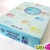 Papier A4 Evercolor 80g/m2 Couleur Bleu Clair, 500 feuilles