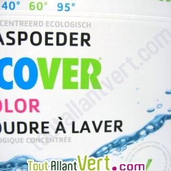 Poudre � laver le linge Color Ecover �cologique 2,6kg
