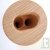 Taille crayon bois avec r�servoir 2 trous en carton recycl�