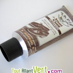 Soin cuir chaussure naturel marron 75ml