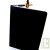 Coffret Carnet de voyage recycl� noir en cuir