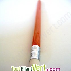 Crayon graphite de bois HB avec gomme