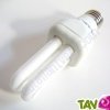 Ampoule Droite Fluocompacte 9W eq. 45W embase E27 400 lm