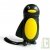 Pingouin Lampe torche � Led Jouet Dynamo