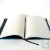 Carnet de voyage reli� recycl� A5 "Bleu Azur" 288 pages