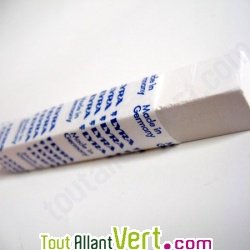 Craies blanches 100% naturelles pour tableau noir, lot 12