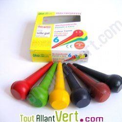 6 c�nes � colorier �cologiques