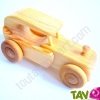 Voiture de collection en bois 16x7cm