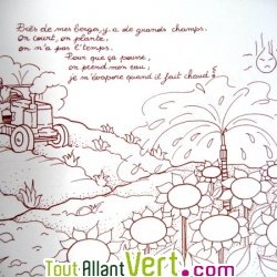 Cahier � colorier Ondine au fil de l\'eau en papier recycl�