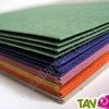 Enveloppes en papier recycl� multicouleurs, 110x220 lot de 22