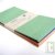 Enveloppes en papier recycl� multicouleurs, 110x220 lot de 22