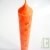 Lot de 6 bougies st�arine v�g�tale orange