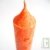 Lot de 6 bougies st�arine v�g�tale orange