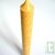 Lot de 6 bougies st�arine v�g�tale or