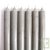 Lot de 6 bougies st�arine v�g�tale gris argent