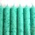Lot de 6 bougies st�arine v�g�tale vert