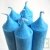 Lot de 6 bougies st�arine v�g�tale bleu ciel
