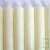 Lot de 6 bougies st�arine v�g�tale blanc