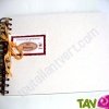 Album photo recycl� blanc 17x23cm 30 pages