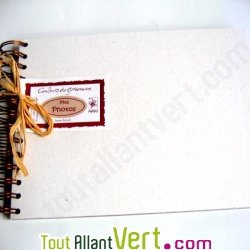 Album photo recycl� blanc 17x23cm 30 pages