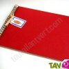 Album photo recycl� rouge 28x34cm 30 pages