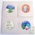 Kit 4 pochettes cartes de voeux recycl�es + enveloppes