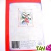 Carte de voeux Feuille de Houx enneig�e 100% recycl�e +enveloppe