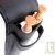 Etui en cuir noir avec 1 Stylo et 1 porte-mine r�tractables