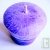Bougie votive st�arine v�g�tale parfum lavande