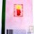 Carte de voeux Bougie de No�l 100% recycl�e + enveloppe verte