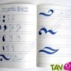 Cahier de calligraphie: exercices d'apprentissage 100% recycl�