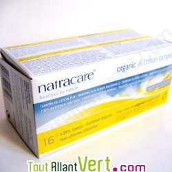 Tampons coton biologique