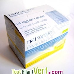 Serviettes hygi�niques naturelles et coton biologique