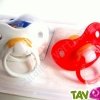 Sucettes en latex naturel, lot de 2, pour b�b�s 0-6 mois