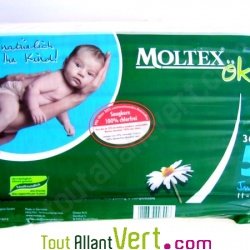 Couches biologiques Junior (11/25 kg) x34, Moltex