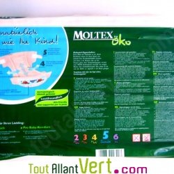 Couches biologiques Junior (11/25 kg) x34, Moltex