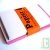 Enveloppes recycl�es rustiques framboise + cartes blanches x20