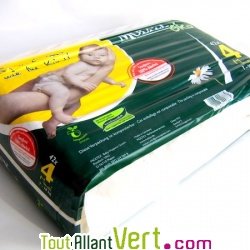 Couches biologiques Maxi (7/18 kg) Nouveau mod�le S4 Lot x42