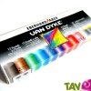 Lot de 12 pastels � l'huile 18mm