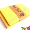 Enveloppes recycl�es rustiques jaune +cartes jaunes x20